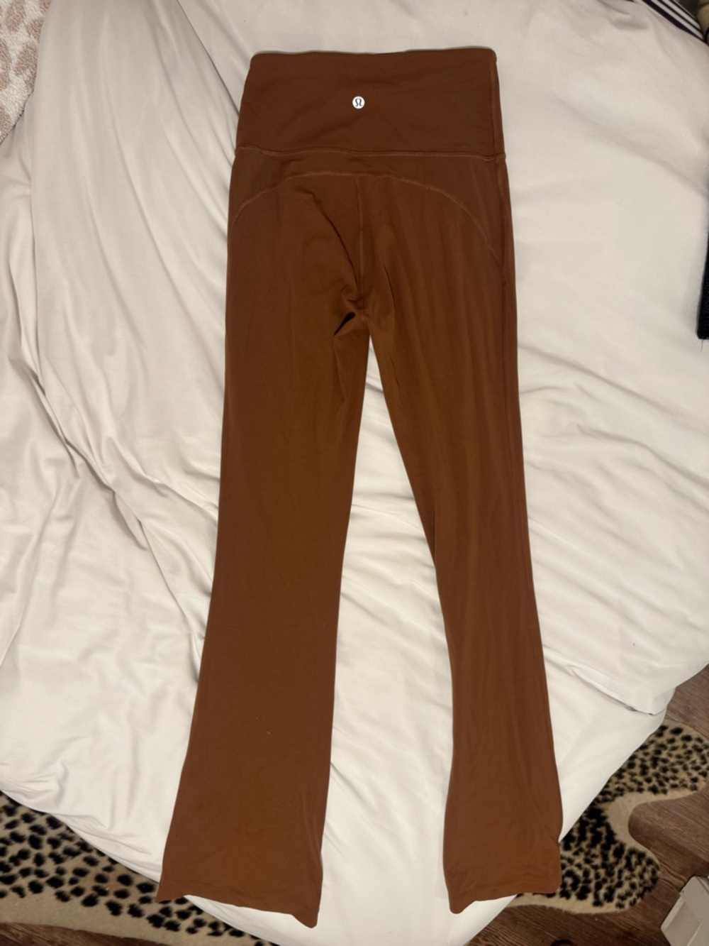 Lululemon Brown Flare Align Leggings